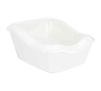 TRIXIE 40371 bac à litière pour chiens et chats Chat Toilettes ouvertes pour animaux de compagnie Blanc
