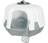 Trixie – Maison de toilette d'angle Maro 60×43×52 cm – Capot, Charbon actif pour chat