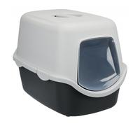 Trixie Bac à Litière pour Chat Vico Capot Gris Foncé / Clair 40x40x56cm Inox