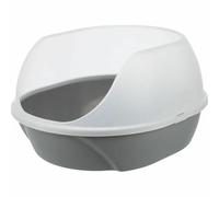 Trixie Bac à litière Simao – haut rebord – 48 × 30 × 58 cm – Gris