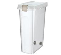 TRIXIE Bac à nourriture pour animaux 40 L Transparent 24668