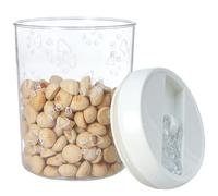Trixie Bac en plastique pour aliments et friandises 1,5 l / ø 12 × 17,5 cm transparent