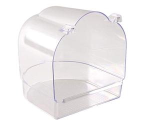 Trixie Baignoire couverte pour oiseaux Forme semi-circulaire - 14 × 15 × 15 cm