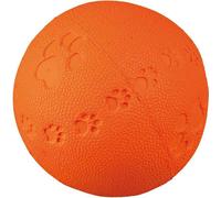 Trixie Balle de jeu en caoutchouc naturel avec squeaker ø 7 cm