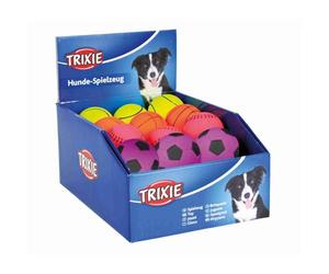 Trixie Balle de Jeu Flottante pour Chien en Caoutchouc - ø 6 cm | Jouet flottant et robuste pour lancer et rapporter - Pour jouer en extérieur et stimuler l'activité physique