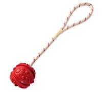 Trixie Balle en caoutchouc naturel sur ruban, flottante - 4,5 cm