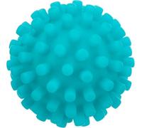 Trixie Balle hérisson pour chiens 3428 – vinyle, ø 6 cm, bleu, couineur, gros picots