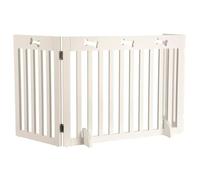 Trixie Barrière 3 Parts pour Chien Blanc 82-124 × 61 cm