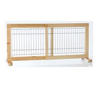 Trixie Barrière Bouleau 63-108 × 50 × 31 cm pour Chiots et Petits Chiens