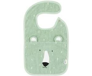 Trixie bavoir M.Ours Polaire 44 x 26 cm coton bio vert Groen G
