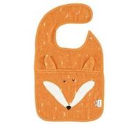 Bavoir éponge tête animal orange TU