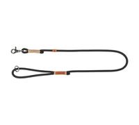 TRIXIE BE Nordic 17215 Laisse pour Chien Taille L à XL 1 m Ø 13 mm Noir/Sable - Laisse écologique au Charme Nordique - pour Chiens de Grande à très Grande Taille