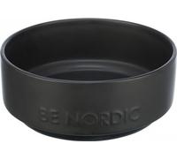Trixie BE NORDIC gamelle en céramique pour chiens - noir/1,2l