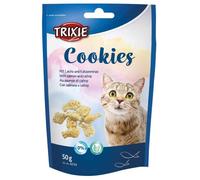 Trixie | Biscuits | Biscuits pour chats au saumon et à l'herbe à chat - Paquet d
