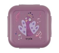 Trixie Boîte à goûter avec clips pour enfants, passe au lave-vaisselle | Boîtes à goûter pour les déplacements, boîtes à déjeuner, matériau PP, anti-fuite, maternelle