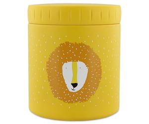 Trixie - Boîte à Repas Isotherme en Acier Inoxydable 500ml - Récipient Alimentaire pour Déjeuner/Goûter (Mr. Lion)