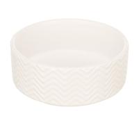 Trixie Bol à boire / à manger Wave Ceramic Blanc