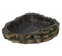 Trixie Bol à Eau et Nourriture pour Reptiles - 13 x 3,5 x 11 cm