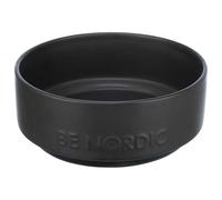 Trixie Gamelle pour chien BE Nordic pour grands chiens – céramique 1200 ml Ø18cm noire antidérapante