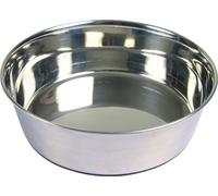 Trixie Bol en acier inoxydable avec base en caoutchouc 1,0 l / 17 cm
