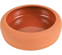 Trixie bol en céramique avec bord arrondi, 250 ml, terracotta