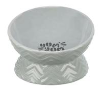 Trixie Bol en Céramique Ergonomique Gris pour Chiens, Neuf
