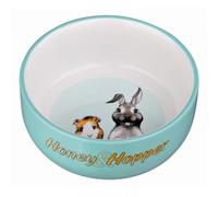 Trixie Bol en céramique Honey-Hopper pour cochon d'Inde, lapin 250ml/11cm