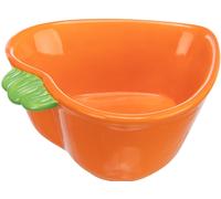 TRIXIE Bol en céramique pour rongeurs en forme de carotte 180 ml