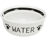 Trixie Bol en céramique WATER, blanc/noir
