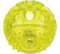 Trixie Boule clignotante pour chiens 33643 – TPR, ø 7,5 cm, citron vert, activation par impact