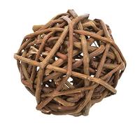 Trixie Jouet pour petits animaux Boule en osier ø 13 cm Lot de 4