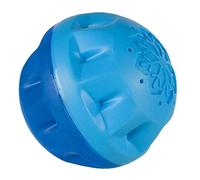 TRIXIE Boule rafraîchissante jeu pour chien en caoutchouc de couleur bleue