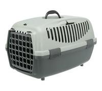 TRIXIE Box de transport Capri 3 - S - 40 x 38 x 61 cm - Anthracite, gris et vert - Pour chien G