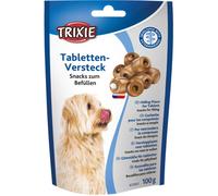 Trixie Comprimé Cache-Pilules pour Chiens | 100 g | Complément Alimentaire pour Chiens | Facilite l'Administration de Médicaments | Ouverture pour Comprimés