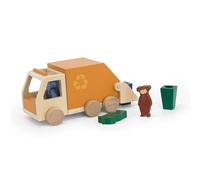 Trixie - Camion Poubelle en Bois Certifié FSC Jouet pour Enfant dès 18 Mois