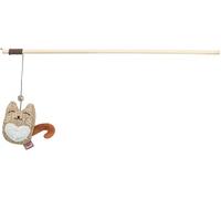 TRIXIE Canne à pêche pour chat avec herbe à chat, chat - 38 cm
