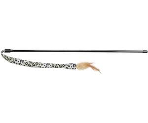 Trixie Canne à pêche pour Chats avec Herbe à Chat 51 cm, Jouet interactif pour Chat avec Adorable Motif - 45387