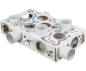 TRIXIE Cat Activity Paws'n'Treats Box jouet éducatif pour chat 35×7×20 cm carton
