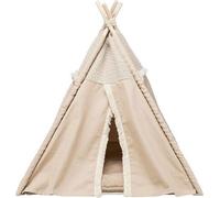 Trixie Cat Basket Tipi Boho Beige