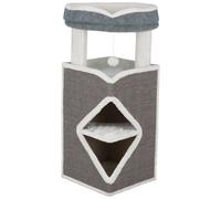 Trixie Cat Tower Arma 98cm - Gris. Bleu Et Gris - Pour Chat