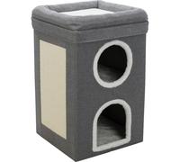 Trixie-Cat Tower Saul. 39 X 39 X 64 Cm. Couleur Gris.-Tr-44433