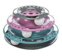 Trixie Jouet pour chat Catch The Balls – Tour de jeu Lapin Ø25×13 cm Plastique