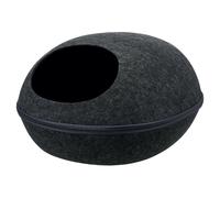Trixie Caverne Douillette Liva Anthracite Pour Chats 40x24x47 Cm 2En1 Lit