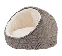 Trixie Caverne Douillette Livia Pour Chiens Ø 55x45 Cm Peluche Taupe/Crème
