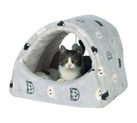 Trixie Caverne Douillette Mimi Grise 42x35cm Pour Chats Et Petits Chiens