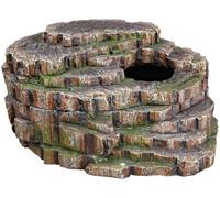 TRIXIE Caverne du Serpent - Aspect forêt Tropicale - Refuge Optimal - idéal comme Lieu de mue - également pour Aquariums - Couvercle Amovible - résine Polyester - 26 x 20 x 13 cm - 76199