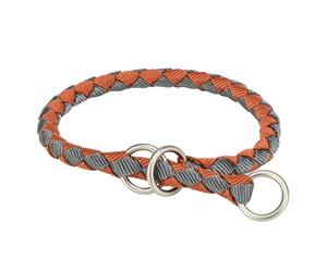 TRIXIE Cavo Collier à serrage pour chien S : 30-36 cm/o 12 mm rouille/gris