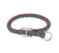 TRIXIE Cavo Collier à serrage pour chien XS-S : 25-31 cm/o 12 mm bordeaux/pétrole