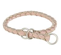 TRIXIE Cavo Collier à serrage pour chien XS-S : 25-31 cm/o 12 mm rose/sable