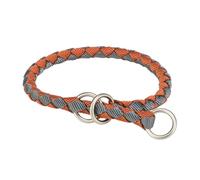TRIXIE Cavo Collier à serrage pour chien XS-S : 25-31 cm/o 12 mm rouille/gris